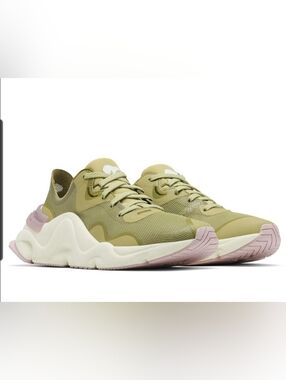 Sorel Kinetic Rnegd Float Green Women's Sneakers